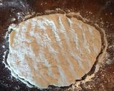 A picture of step 4 of Low fat yeast free pizza dough FAST.