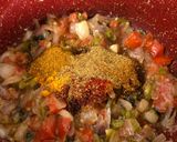 A picture of step 2 of Paneer Bhurji.