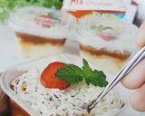 Foto langkah ke 7 dari resep Singkong Keju Gula Merah Dessert Cup.