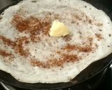 A picture of step 2 of Crispy dosa in iron tawa.