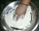 A picture of step 2 of Restourent style chole bhature.