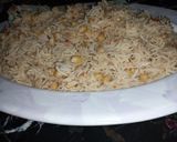 A picture of step 7 of Chana Pulao.