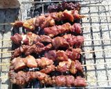 Foto langkah ke 3 dari resep Sate kambing pedas manis.