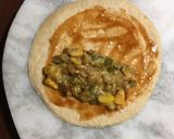 A picture of step 11 of Capsicum Corn stuffed Wheat Flour Tacos.