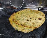 A picture of step 4 of Fenugreek Paratha.