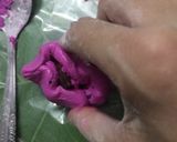 Foto langkah ke 5 dari resep Nagapon (kelepon dari buah naga).