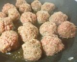 Foto del paso 2 de la receta: Albóndigas de cordero con hierbabuena sin gluten