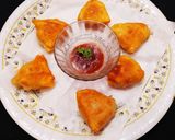 A picture of step 1 of Samose.