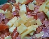 Foto del paso 5 de la receta: Tarta a los 5 quesos