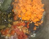 A picture of step 5 of Masala rice.