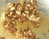 A picture of step 3 of Chicken Pasta.