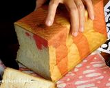 Foto langkah ke 8 dari resep Roti Tawar Batik Merah Putih.
