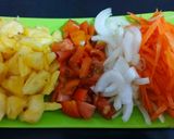 Foto langkah ke 4 dari resep Ayam Siram Saus Nanas.