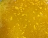 A picture of step 3 of Orange Jelly Pudding Layer in a Glass.