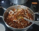 A picture of step 2 of Sweet murmura ladoo.