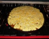 A picture of step 7 of BK's Mexican Shephard's Pie.