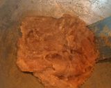A picture of step 6 of Atta Halwa.