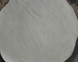 A picture of step 3 of Gujarati samosa.