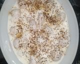 A picture of step 5 of Meethi Dahi Phulki.