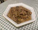 Une image de l'étape 22 de Sauté de veau aux champignons bruns.