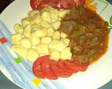 A picture of step 5 of Gnocchi.