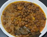 काला चना सब्जी (Kala Chana sabzi recipe in Hindi) रेसिपी चरण 5 फोटो
