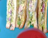 A picture of step 3 of Cold sandwich.