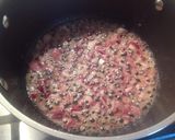 Foto del passaggio 6 della ricetta Pancia di maiale con pasticcio di patate e cipolla rossa