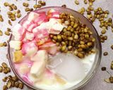 Foto langkah ke 4 dari resep Es Kacang Ijo Milky Pandan Vanilla.