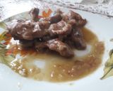 Foto del passaggio 6 della ricetta Durelli di pollo alle cipolle(VENTRIGLI)