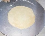 A picture of step 4 of Green salad with custard in tortilla cups.