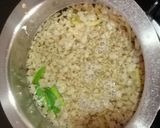 A picture of step 1 of Green Soya Matar Keema Mumbai Style.