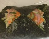 Foto del paso 3 de la receta Japanese Onigirazu (sándwiches de arroz)