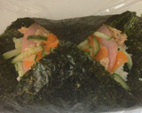 Foto del paso 3 de la receta: Japanese Onigirazu (sándwiches de arroz)