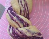 Foto langkah ke 7 dari resep Almond Purple Sweet Potato Brioche.