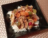 Ázsiai zöldséges csirke recept fázis 2 fotója