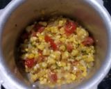 A picture of step 5 of મકાઈ નો ચેવડો.