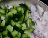 A picture of step 2 of Chilli paneer.