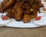 A picture of step 7 of Arbi masala.