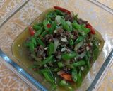 Foto langkah ke 4 dari resep Tumis daging buncis.