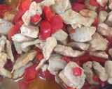 Foto del paso 5 de la receta: Cerdo agridulce con pimentón rojo