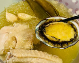 簡易料理—大蒜剝皮辣椒鮑魚雞湯的食譜步驟5照片