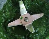A picture of step 1 of Palak paneer.