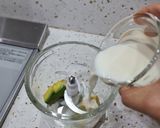 Hình bước làm 1 của món Pudding Bơ sữa 🥑