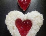 A picture of step 5 of Bread hearts 💕.