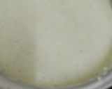 A picture of step 2 of Nolen Gur Payesh (Bengali Kheer).
