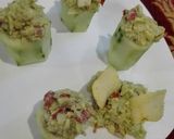 Foto del paso 3 de la receta Cestos de pepino con guacamole