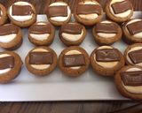 A picture of step 7 of Peanut butter Smore cookies.