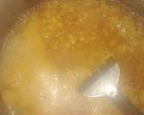 A picture of step 3 of Soya Chana dal.