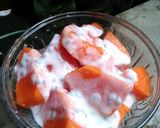 Foto langkah ke 3 dari resep Pepaya Siram Yogurt.
